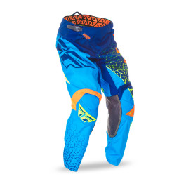 Calça Fly Kinetic Trifecta-Azul/Amarelo Fluor-42