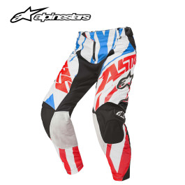Calça Alpinestars Techstar 2015-Vermelha/Branca/Azul-44