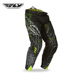 Calça Fly Evolution Spike-Preta/Amarela-44