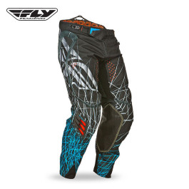 Calça Fly Evolution Spike-Preta/Azul-42