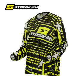 Camisa Stocovich Racing Fluor-Amarela Fluor-P
