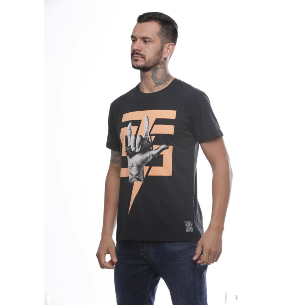 Camisa Two Strokes Manopla-Preto-M