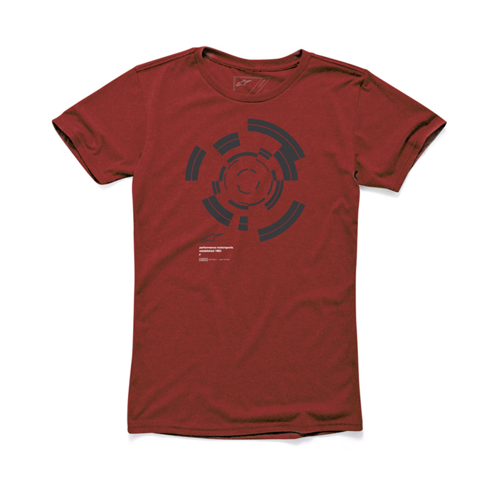 Camiseta Alpinestars Rotation-Vermelha-G