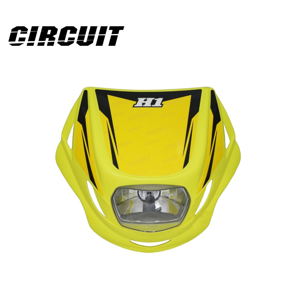 Carenagem de Farol Circuit H1-Amarela