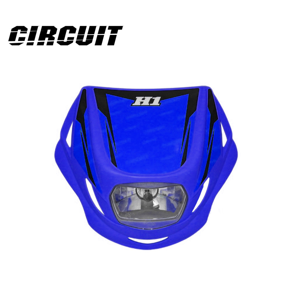 Carenagem de Farol Circuit H1-Azul