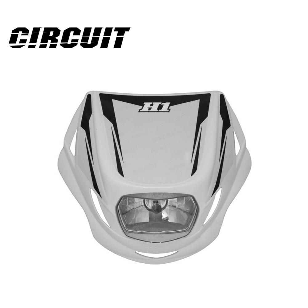 Carenagem de Farol Circuit H1-Branca