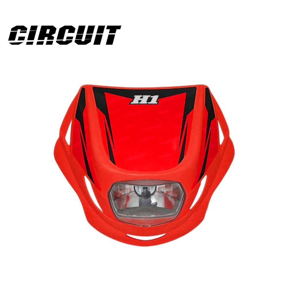 Carenagem de Farol Circuit H1-Vermelha