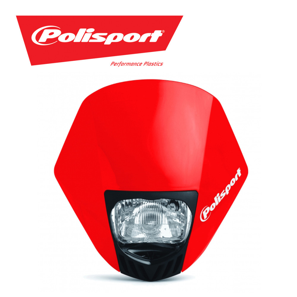 Carenagem de Farol Polisport HMX -Vermelha