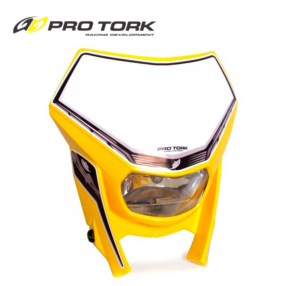 Carenagem de Farol Pro Tork Off Road-Amarela