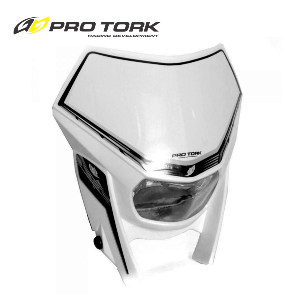 Carenagem de Farol Pro Tork Off Road-Branca