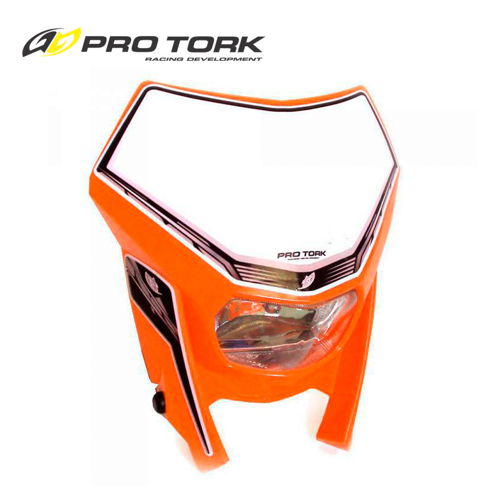 Carenagem de Farol Pro Tork Off Road-Laranja