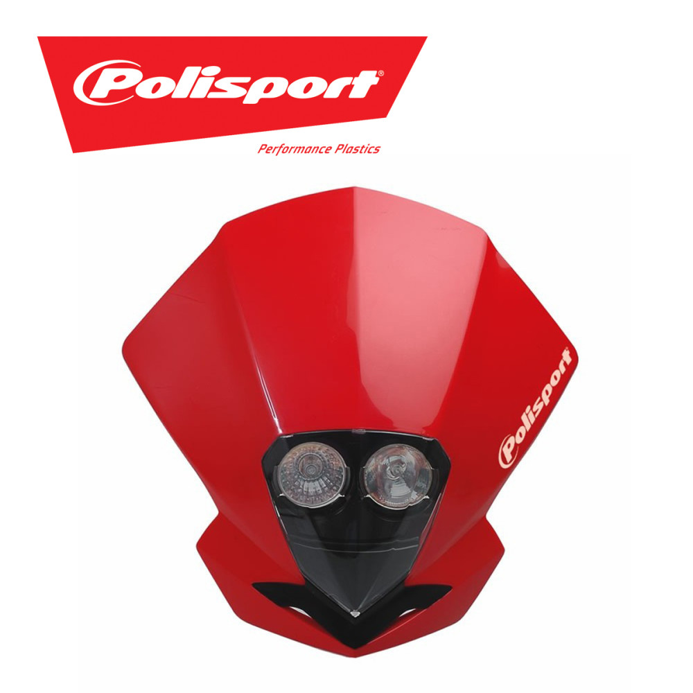 Carenagem de Farol Polisport EMX Farol Duplo-Vermelha