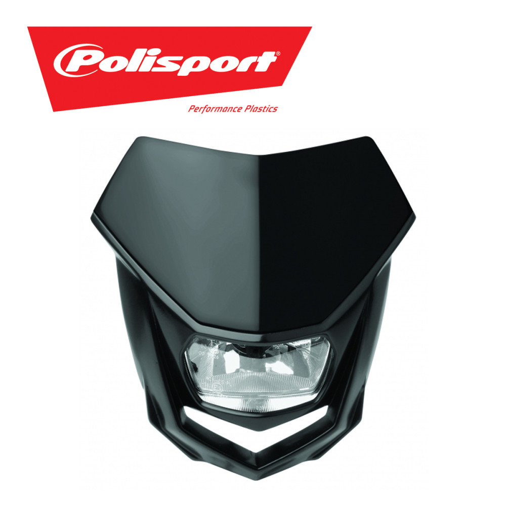 Carenagem de Farol Polisport Halo-Preta