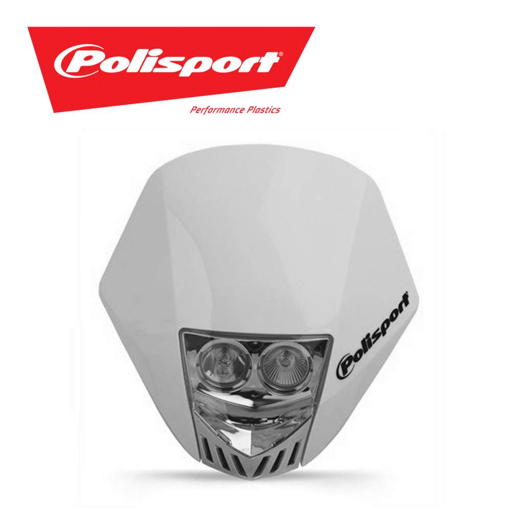 Carenagem de Farol Polisport HMX Farol Duplo-Branca