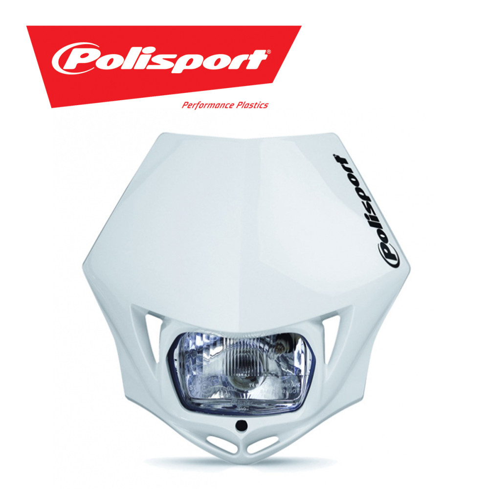 Carenagem de Farol Polisport MMX-Branca