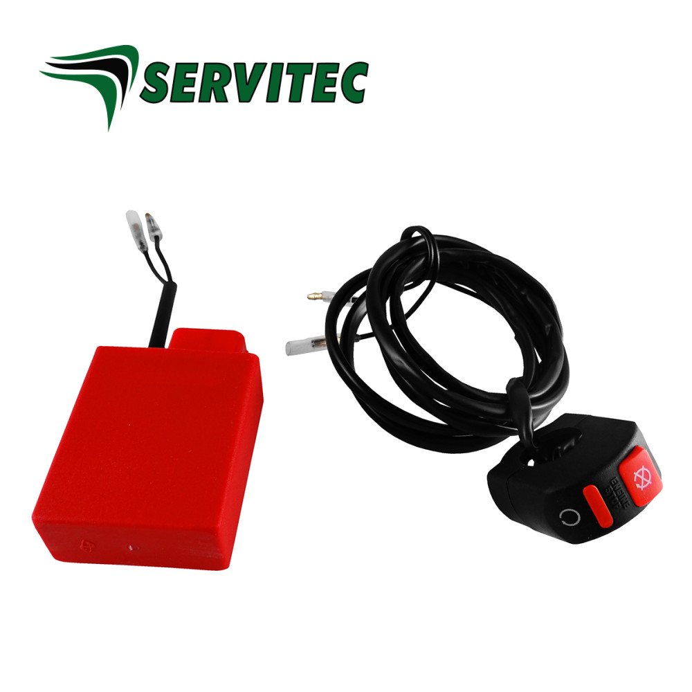 CDI Servitec Programável no Guidão para Honda XR250 Tornado