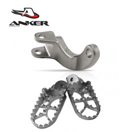 Combo Pedaleira Anker Honda CRF230 com Suporte para o Lado Direito Curto