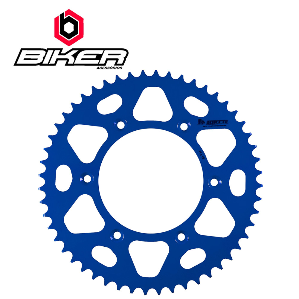 Coroa de Ferro Biker para Yamaha YZ/YZF/WRF125/250/400/426/450 99/17 TTR230 05/14 Tornado 02/08