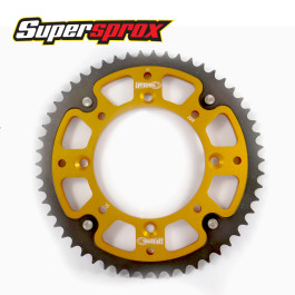 Coroa Supersprox Stealth para Honda CR80/85 CRF150-Dourada-Z54
