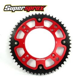 Coroa Supersprox Stealth para Honda CR80/85 CRF150-Vermelha-Z54