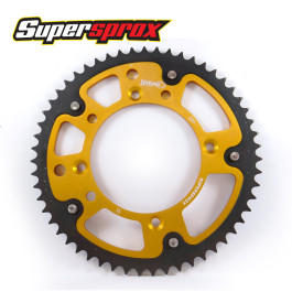 Coroa Supersprox Stealth para Honda CR80/85 CRF150-Dourada-Z55