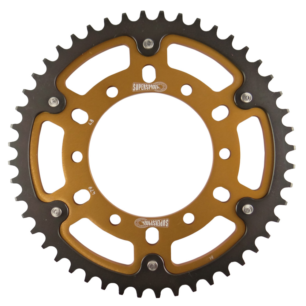 Coroa Supersprox Stealth para Suzuki GSX-R1000 09/14 Yamaha YZF1000 R1 09/14 (Corrente 530)