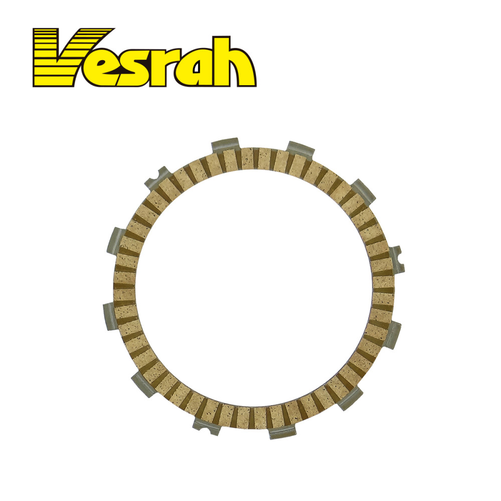 Disco de Embreagem de Papel Vesrah para Honda CR125 87/99 (7) CR125 00/07 (8) CRF250 04/07+10 (8) CRF250 08/09 (7) CRFX250 04/09 (7)