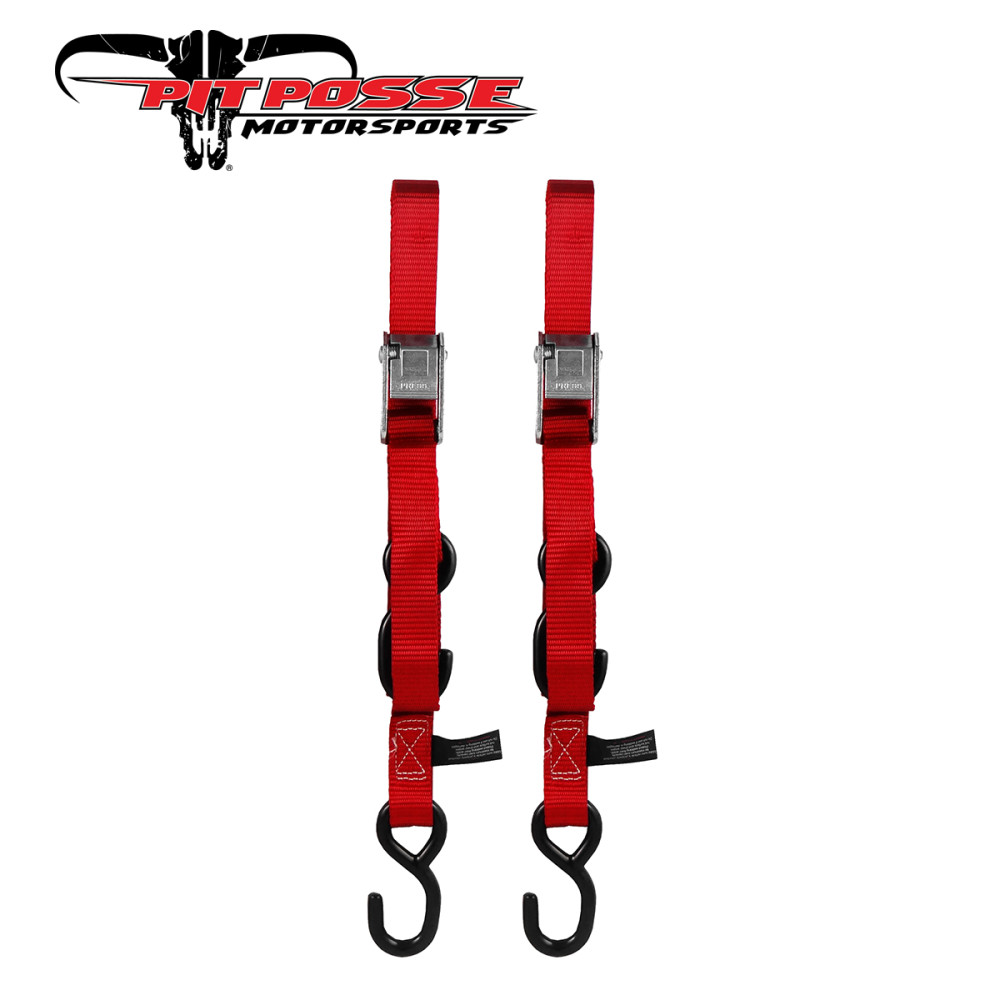 Esticador sem Catraca Pitposse Longo para Carga de até 500kg-Vermelho