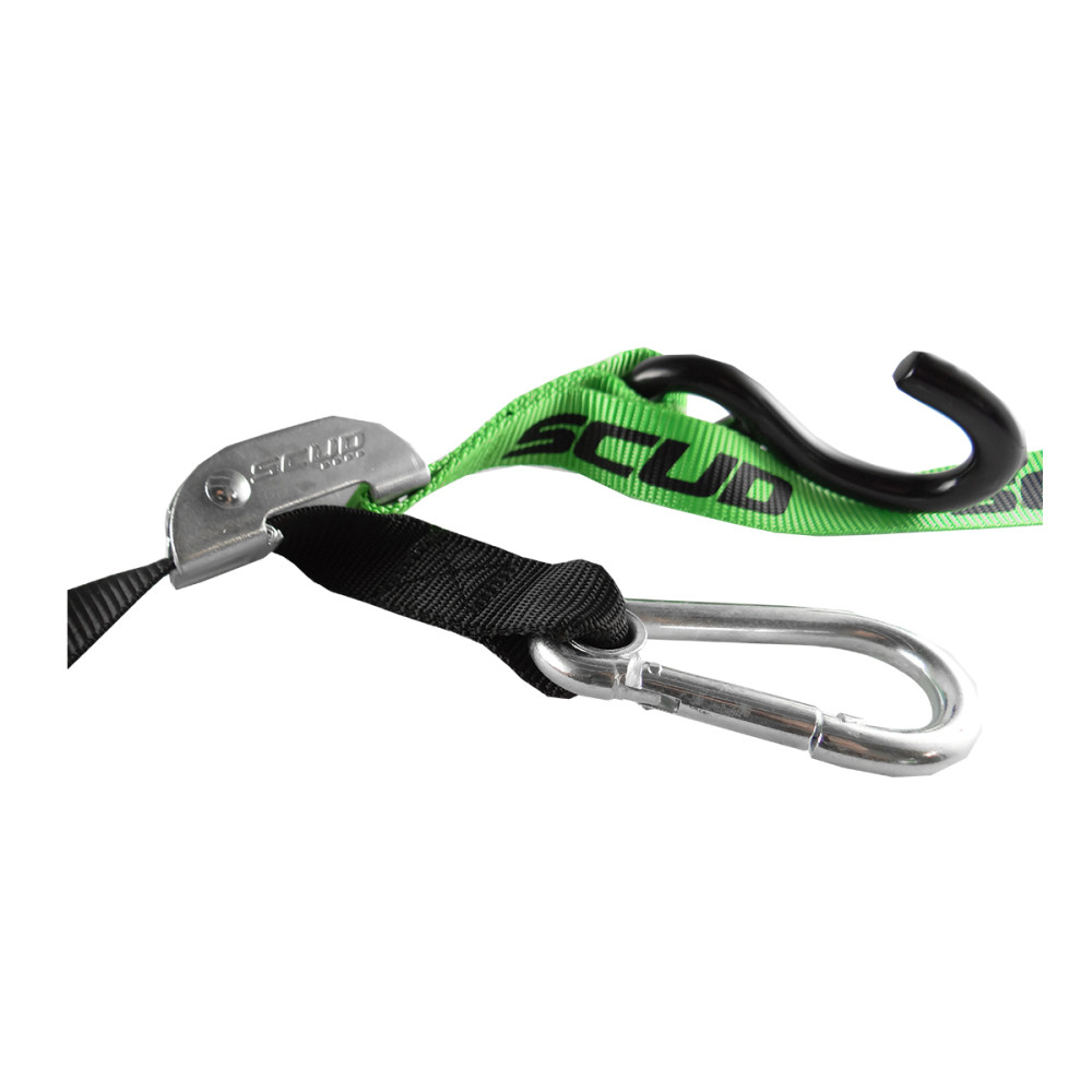 Esticador sem Catraca Scud para Fixação de Motos (Tipo Mosquetão) (Par) 30mm