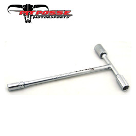 Chave Soquete Pitposse em Forma de T com Adaptadores  de 8mm 10mm 12mm
