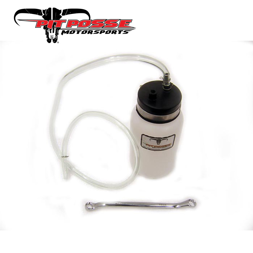 Pote Plástico Pitposse para Retirar Bolhas de Ar do Fluído de Freio no Sistema de Freio