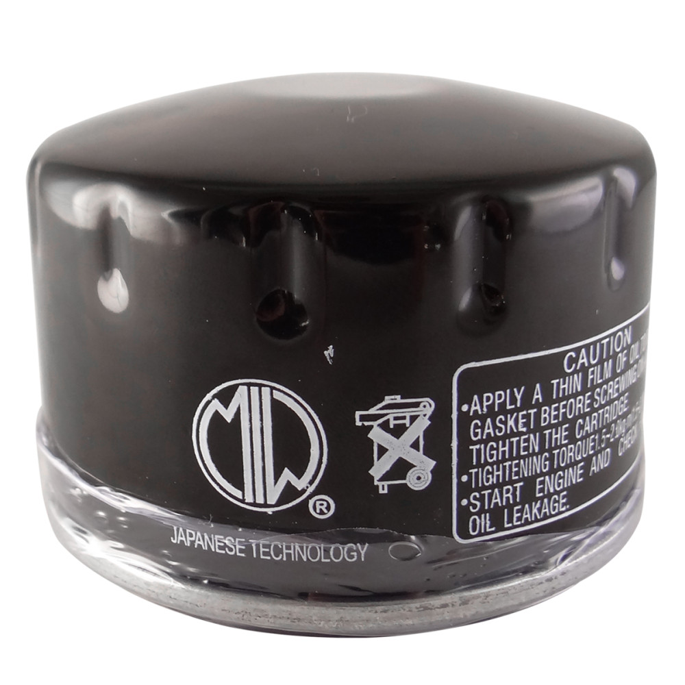 Filtro de Óleo Meiwa para BMW GS650F K72 08 650GT K-19 12/15 GS800F K72 06/16 ADV 13/16 GT800F 13/15 R800F 09/16 GS1200R K25 03/12 R1200GS ADV K255 05/13 R1200R/RS/RT 05/-