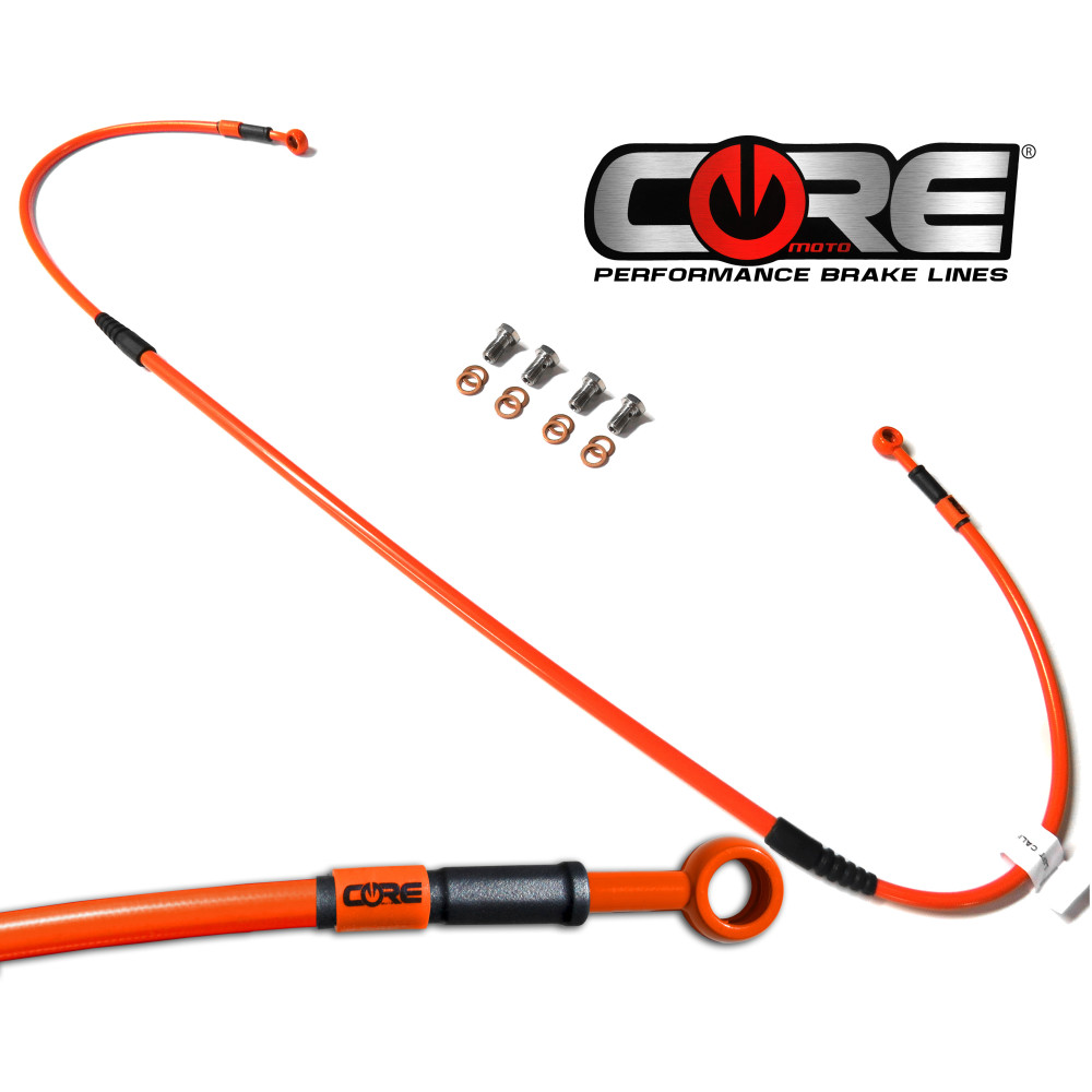 Flexível Freio Dianteiro Core Moto KTM SX125/250 04/11 SX-F250/450 05/10 SX-F525 04/06 XC-F450 06/07