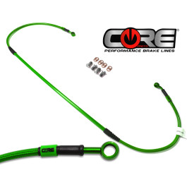 Flexível Freio Dianteiro Core Moto Kawasaki KXF250/450 06/11-Verde