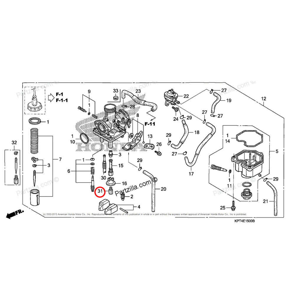 Giclê Alta Original Honda para CRF 150/230 #92