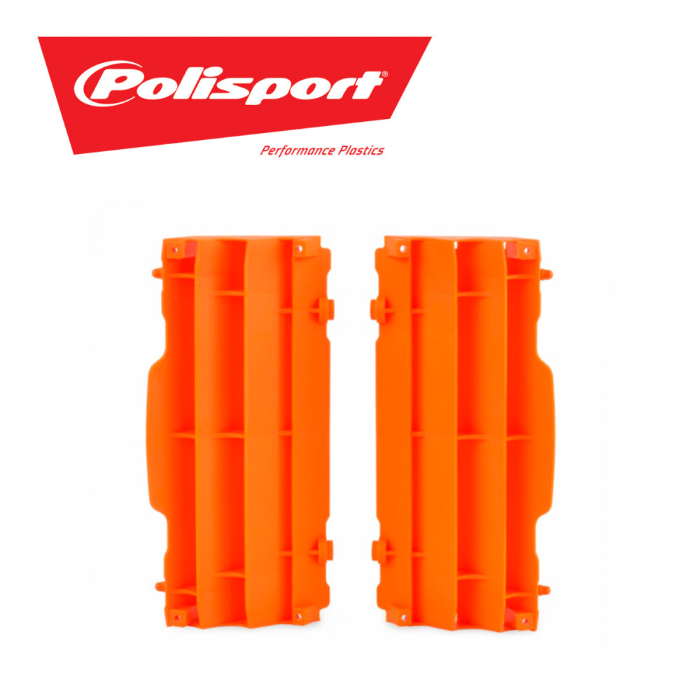 Grade De Radiador E Rede De Proteção Polisport Para KTM SX125/150 09/15 SX250 07/16 SX-F250/350/450 07/15 EXC125/200/250/300 08/16 EXC-F250/350 08/16 (Par)