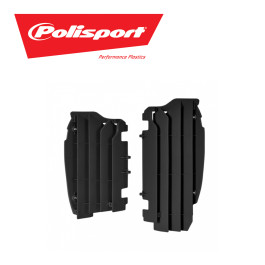 Grade do Radiador Direita e Esquerda Preta Polisport para Kawasaki KXF450 12/15