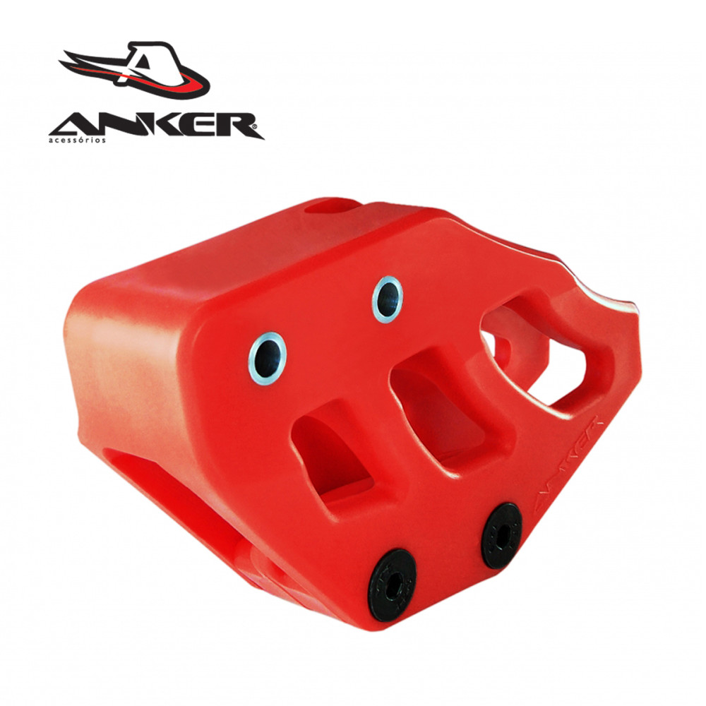 Guia de Corrente Traseiro Anker para Honda CRF150/CRF230 Vermelho