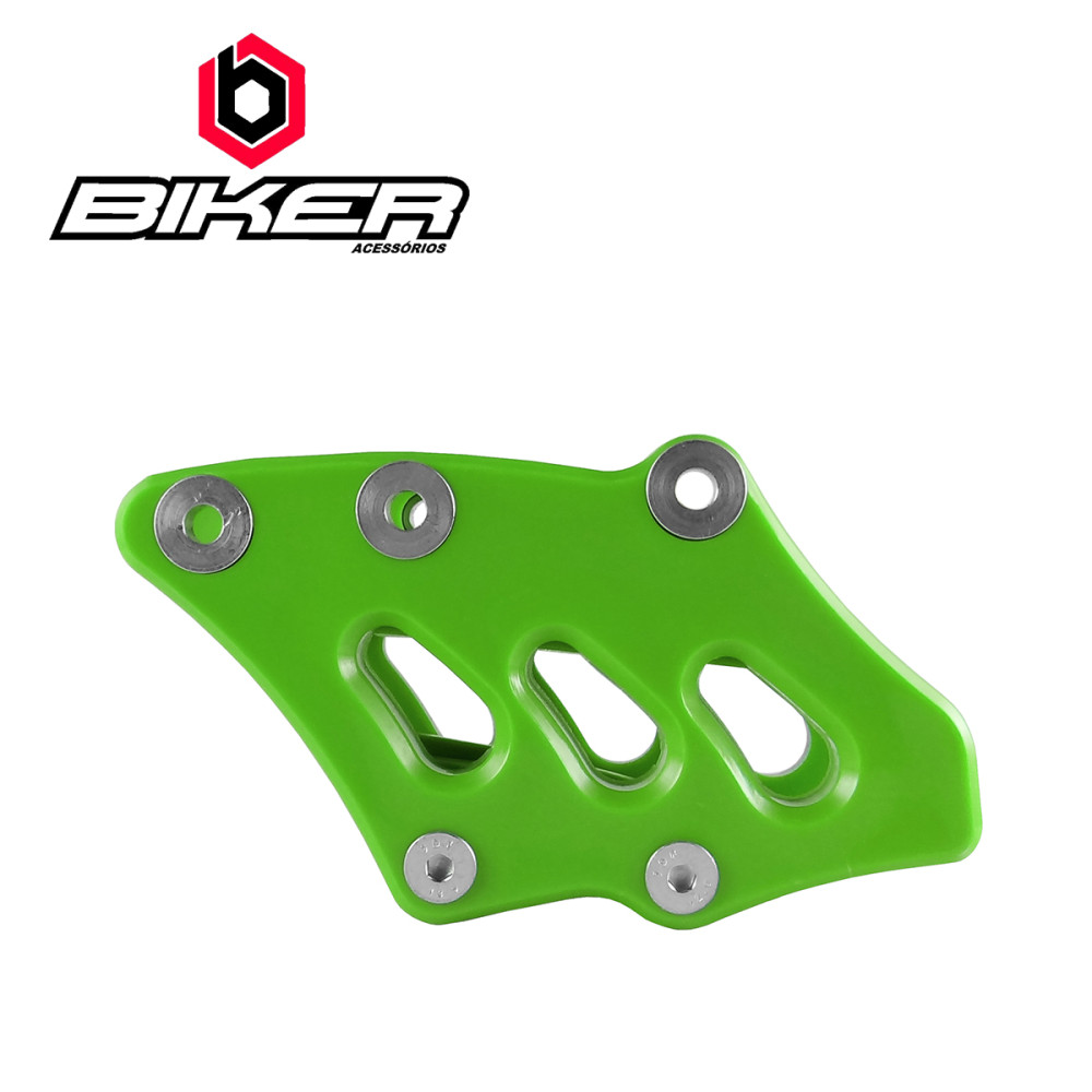 Guia de Corrente Traseiro Biker para Kawasaki KXF250/450 09/17 KLX450 13/17 (Plástico - Completo)