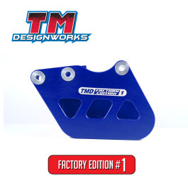 Guia de Corrente Traseiro Tm Designworks Factory Edition #1 para Suzuki RMZ250 2007 a 2015 RMZ450 2005 a 2015 RMX450 2010 e 2011 RM125/250 1999 a 2008-Azul