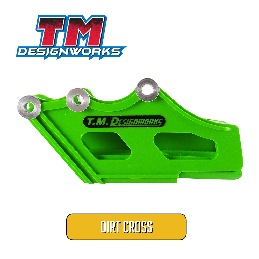 Guia de Corrente Traseiro com Refil Tm Designworks Dirt Cross para Kawasaki KXF250/450 09/16 KLX450 11/14