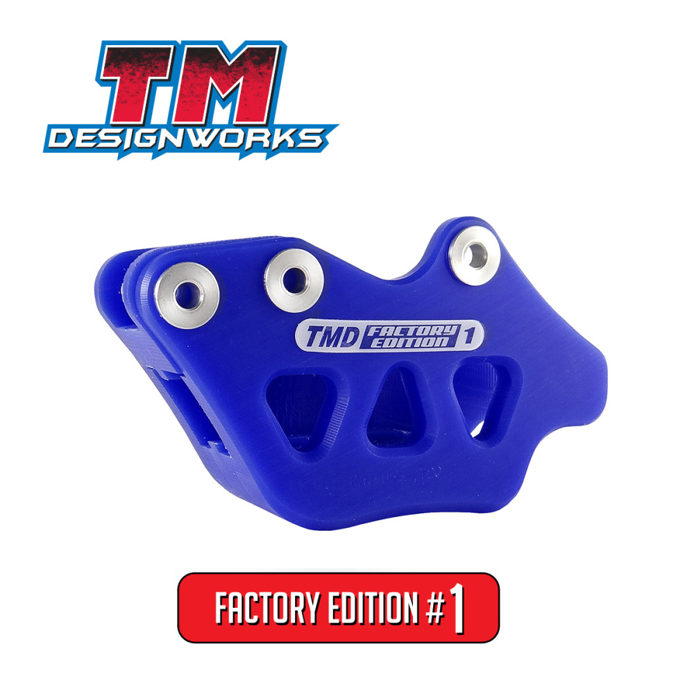 Guia de Corrente Traseiro TM Designworks Factory Edition #1 para Yamaha YZF/WRF250/450 07/16 YZ125/250 08/16