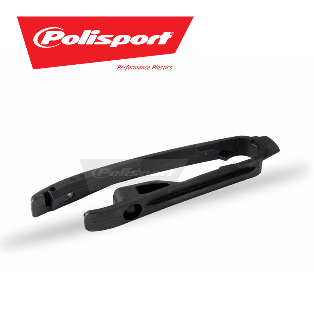 Guia Deslizante Dianteiro Polisport para KTM SX/XC125/150/200/250/300 11 XCW200/250/300 12/17 EXCF/XCFW250/350 12/17 EXC/XCW450 12/17 XCF450 17 Husaberg 13/14 Preto