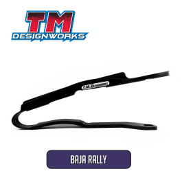 Guia Deslizante Dianteiro Tm Designworks Baja Rally para Honda CRFX250 2006 a 2014 CRFX450 2005 a 2014 CRF250 2005 a 2009 CRF450 2005 a 2008 CR125/250 2005 a 2007-Preto