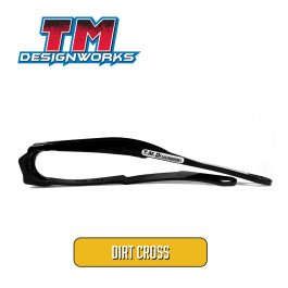 Guia Deslizante Dianteiro Tm Designworks Dirt Cross para Honda CRFX250/450 2015 CRF250 2004 a 2009 CRF450 2002 a 2008 CR125/250 2000 a 2008-Preto