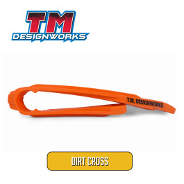 Guia Deslizante Dianteiro Tm Designworks Dirt Cross para KTM Todas SX/XC 2 Tempos 2011 XC-W/EXC 2012 a 2016 Sem Link Husaberg 2013