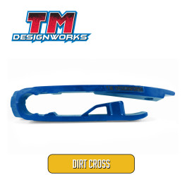 Guia Deslizante Dianteiro Tm Designworks Dirt Cross para KTM Todas 2011 a 2016 com Link Husqvarna 2014 a 2016-Azul (Husqvarna)