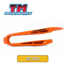 Guia Deslizante Dianteiro Tm Designworks Dirt Cross para Todas KTM 2008 a 2010 XC-W/EXC 2011 SX/SX-F 2007 Husaberg 2009 a 2012