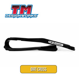 Guia Deslizante Dianteiro Tm Designworks Dirt Cross para Suzuki RMZ250/450 2010 a 2015-Preto