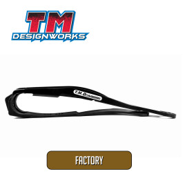 Guia Deslizante Dianteiro Tm Designworks Factory Edition para Honda CRF250 2004 a 2009 CRFX250/450 2004 a 2011 CRF450 2005 a 2008 CR125/250 2000 a 2007-Preto